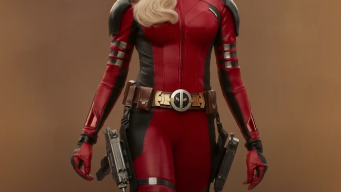 Deadpool & Wolverine Cuplikan adegan Lady Deadpool di Deadpool & Wolverine.