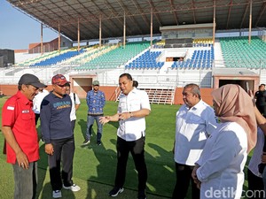Walkot Eri Pastikan Stadion G10N Surabaya 100% Siap untuk AFF U-19