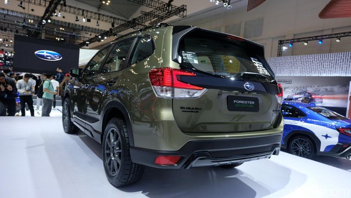 Intip Subaru Forester Adventure yang Ikut Ramaikan GIIAS 2024 Subaru Forester Adventure Edition dikenalkan di GIIAS 2024 di ICE BSD City, Tangerang, Rabu (17/7/2024). Tahun ini, Subaru tidak meluncurkan mobil terbarunya.