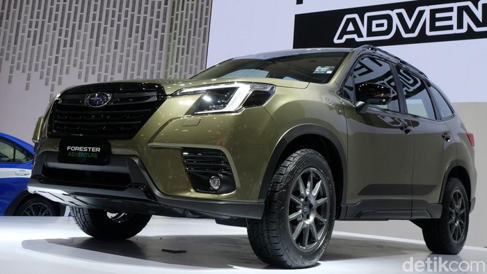 Subaru Forester Adventure Edition dikenalkan di GIIAS 2024 di ICE BSD City, Tangerang, Rabu (17/7/2024). Tahun ini, Subaru tidak meluncurkan mobil terbarunya.