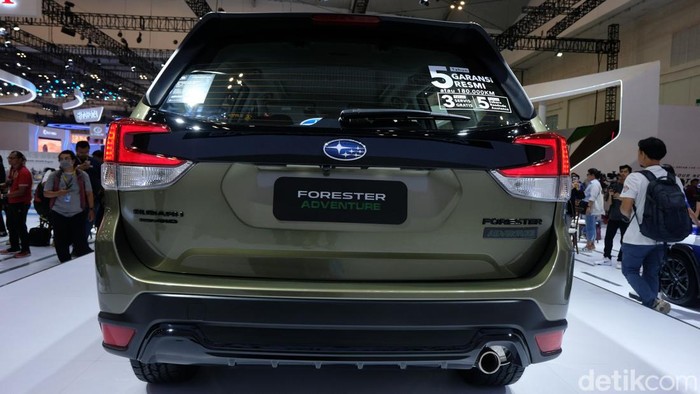Intip Subaru Forester Adventure yang Ikut Ramaikan GIIAS 2024 Subaru Forester Adventure Edition dikenalkan di GIIAS 2024 di ICE BSD City, Tangerang, Rabu (17/7/2024). Tahun ini, Subaru tidak meluncurkan mobil terbarunya.