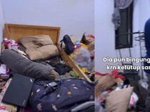 Bikin Syok! Foto Kosan Bekasi Sebelum dan Sesudah Penghuni Timbun Sampah