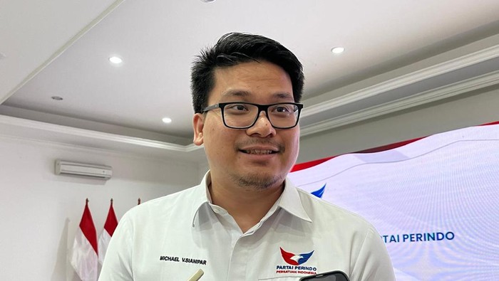 Ketua DPP Perindo Michael Sianipar (Anggi/detikcom)