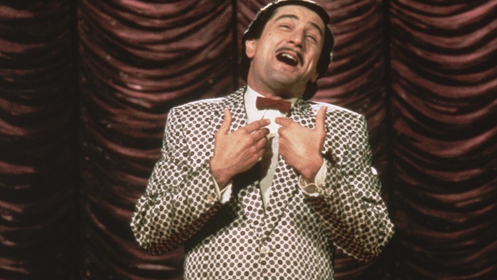 King of Comedy Cuplikan adegan dalam film King of Comedy (1982).