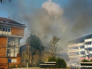 Kebakaran Gedung GDLN Unud: Genset Meledak-Pemulihan Data Butuh Seminggu