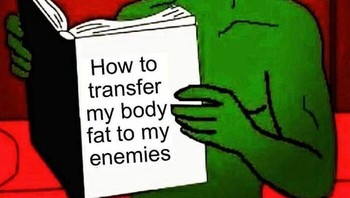 Gimana ya caranya transfer lemak ke musuh? Foto: GymFailNation via Bored Panda