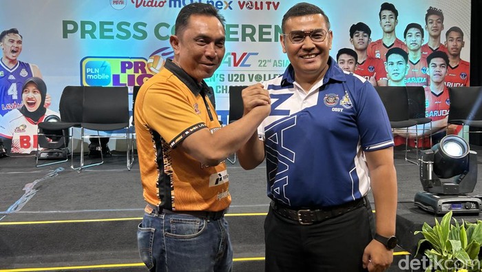 Manajer Jakarta Bhayangkara Presisi dan LavAni Allobank Electric