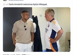 Meme Mbappe Diperkenalkan Real Madrid, Disamakan Ronaldo