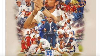 Setelah 1-2 laga dan hampir 8 tahun melatih, Timnas Inggris mengucapkan perpisahan pada Southgate. Foto: Twitter
