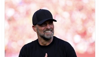 Apakah Jurgen Klopp akan menjadi pelatih Inggris selanjutnya? Foto: Twitter