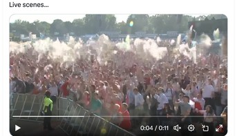 Meme fans Inggris heboh dan gembira menyambut Southgate resign. Foto: Twitter