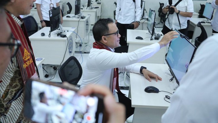MenPAN-RB Cek Kesiapan Seleksi Sekolah Kedinasan di Kanreg VI BKN Medan