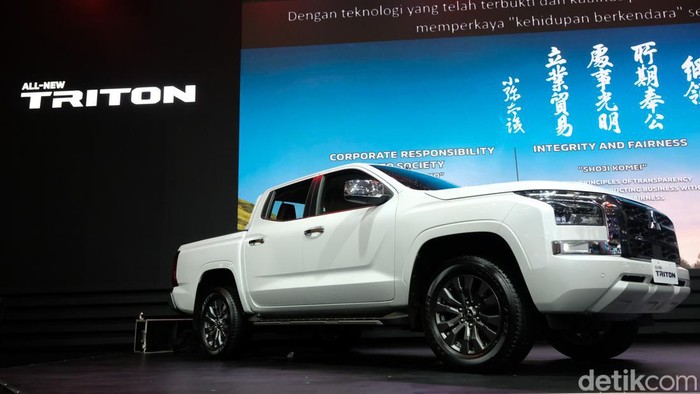 Mitsubishi All New Triton dan New Pajero Sport Melantai di GIIAS 2024 Mitsubishi Motors Krama Yudha Sales Indonesia resmi meluncurkan dua model ladder frame andalan, Mitsubishi All New Triton dan New Pajero Sport di GIIAS 2024, Rabu (17/7/2024).