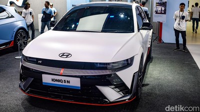 Ini Wujud Mobil Listrik Buas Hyundai Ioniq 5 N, Harga Rp 1,3 Miliar