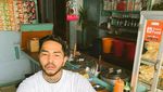 Kompaknya Onadio Leonardo Ngopi Bareng Istri dan Habib Jafar