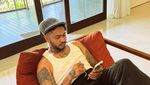Kompaknya Onadio Leonardo Ngopi Bareng Istri dan Habib Jafar