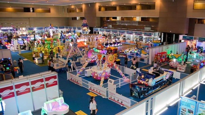 Pameran wahana taman rekreasi