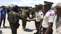 Meskipun sebagian warga Haiti menyambut baik kedatangan mereka, sebagian lainnya memandang dengan hati-hati, mengingat intervensi sebelumnya – misi penjaga perdamaian PBB pada tahun 2004-2017 – dirusak oleh tuduhan pelecehan seksual dan masuknya penyakit kolera.  
