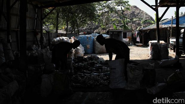 Penampakan kawasan di Bantargebang.