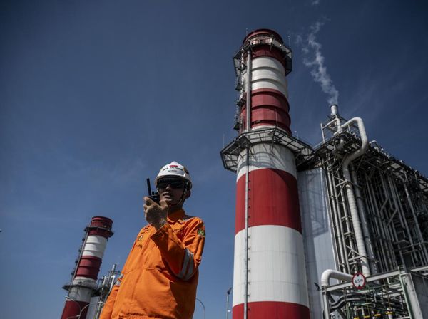 Penampakan Pembangkit Gas Terbesar Asia Tenggara di Karawang