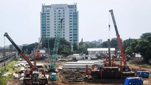 Penampakan Terkini Proyek Perluasan Stasiun Tanah Abang
