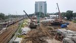 Penampakan Terkini Proyek Perluasan Stasiun Tanah Abang