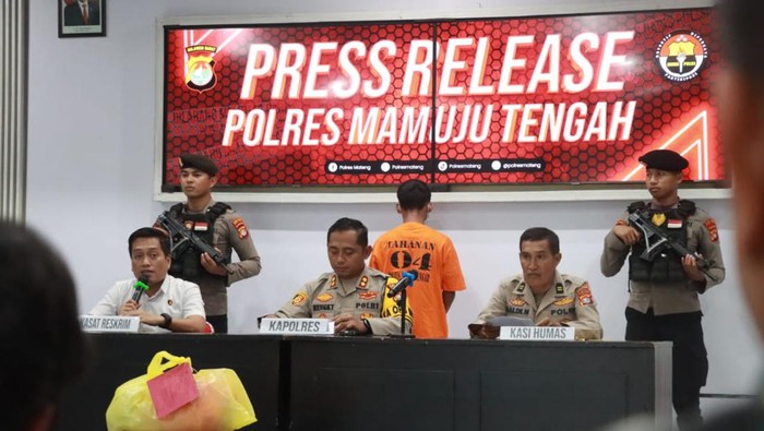 Polisi merilis kasus remaja pura-pura temukan bayi di kebun sawit di Mamuju Tengah.
