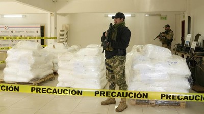 Rekor! Polisi Paraguay Berhasil Sita 4 Ton Kokain