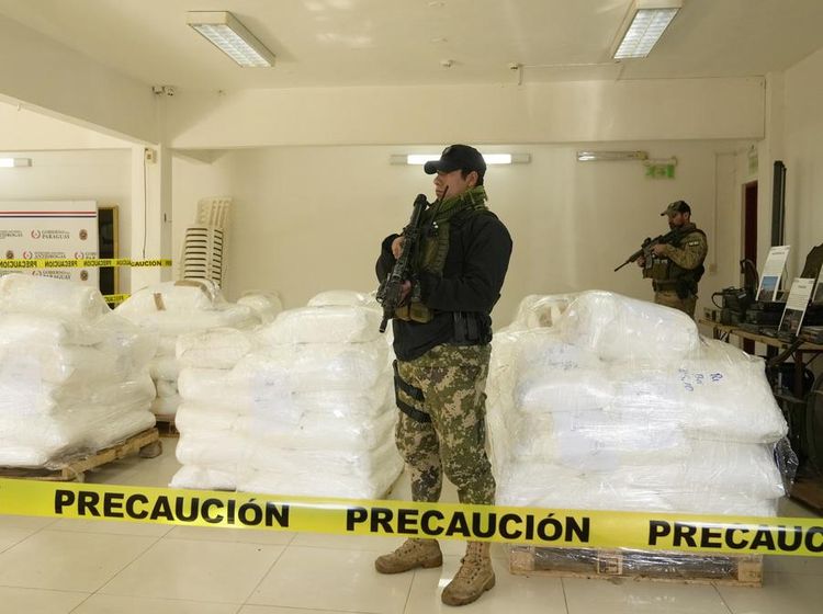 Rekor! Polisi Paraguay Berhasil Sita 4 Ton Kokain