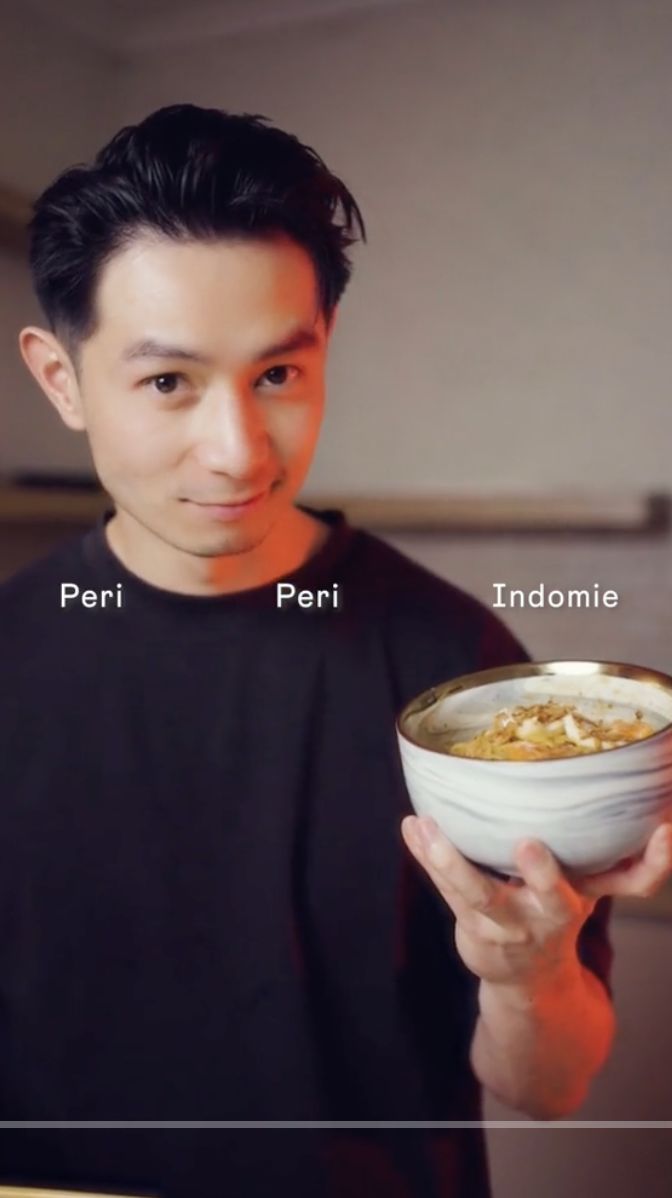 Reynold Poernomo Bikin Indomie Goreng Lebih Enak Pakai Saus Ini