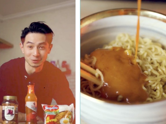 Reynold Poernomo Bikin Indomie Goreng Lebih Enak Pakai Saus Ini