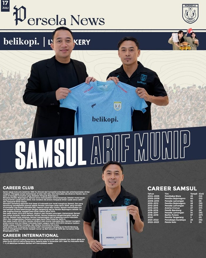 Samsul Arif gabung Persela Lamongan
