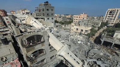 Serangan Israel Hantam Masjid di Nuseirat Gaza