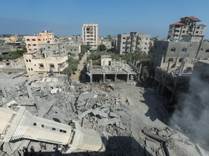 Data UNICEF: 564 Sekolah di Gaza Hancur Dibom Israel