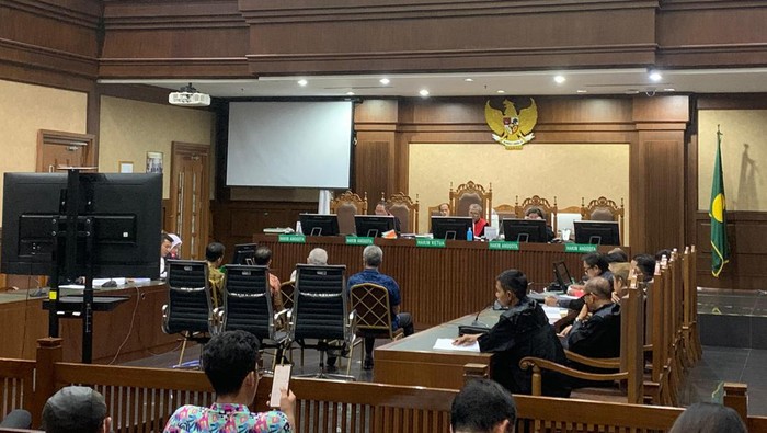 Sidang korupsi jalur KA (Mulia/detikcom)