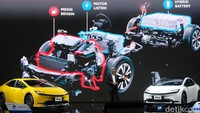 Dalam arena GIIAS 2024, Toyota secara lengkap membawa line up elektrifikasi mulai dari hybrid, pluf in hybrid, battery electric vehicles, dan fuel cell.  