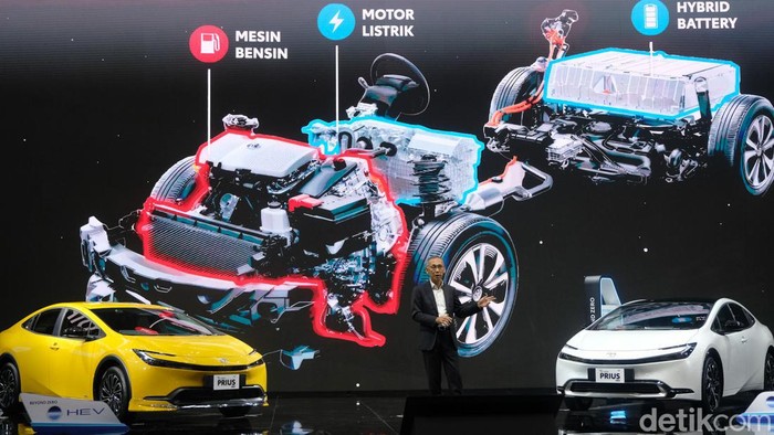 Toyota Pamer GR Yaris Facelift dan All New Prius di GIIAS 2024 Toyota meluncurkan GR Yaris Facelift dan All New Prius di GIIAS 2024 di ICE BSD City, Tangerang, Rabu (17/7/2024).