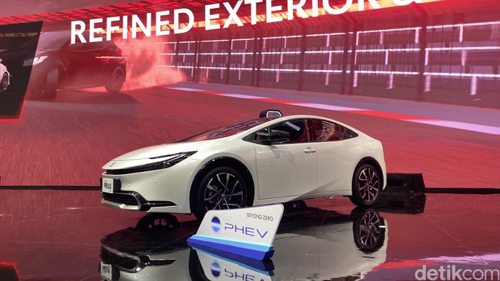 Toyota Prius Hybrid meluncur di GIIAS 2024.