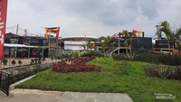 Stasiun Lambuang tampak depan.