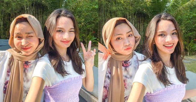 Sama-sama memiliki latar pendidikan mentereng, diketahui usia Sabrina dan Xaviera terpaut 6 tahun. Lahir pada 26 Agustus 2001, saat ini Xaviera akan segera berusia 23 tahun pada bulan Agustus nanti. Foto: Instagram/@xavieraaputri