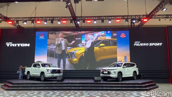 Booth Mitsubishi di GIIAS 2024