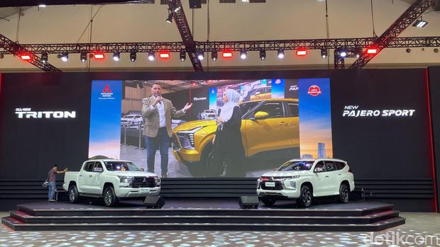 Booth Mitsubishi di GIIAS 2024