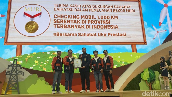 Daihatsu mencatatkan rekor MURI