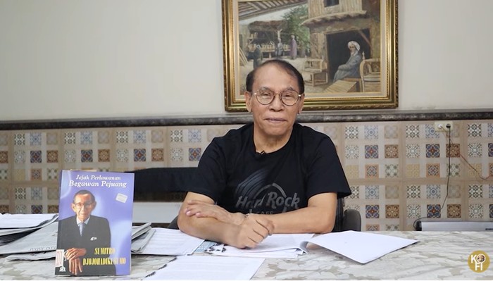 Fachry Ali klarifikasi pernyataan Ketua Umum PBNU KH Yahya Cholil Staquf soal Gus Dur, Kamis (18/7/2024).