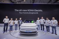 Hyundai All-New KONA Electric Mejeng Di GIIAS, Baterainya Buatan RI