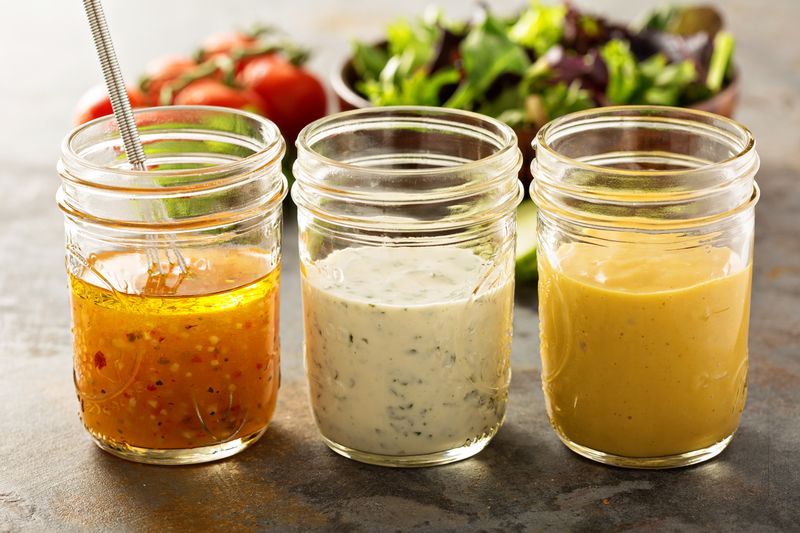 Ilustrasi saus salad
