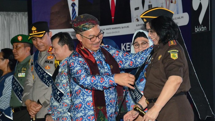 Kepala BKKBN di acara Hari Keluarga Nasional di Lubuklinggau.