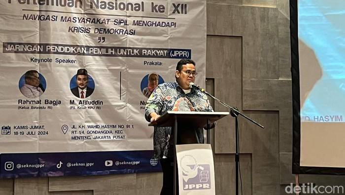 Ketua Bawaslu RI Rahmat Bagja (Anggi/detikcom).