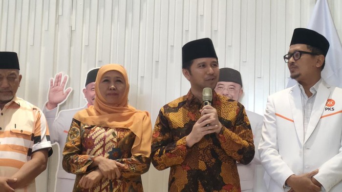 Khofifah dan Emil bertandang ke Markas PKS
