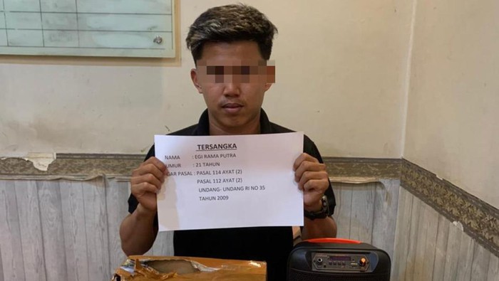 Kurir simpan sabu dalam speaker diamankam polisi di Jambi